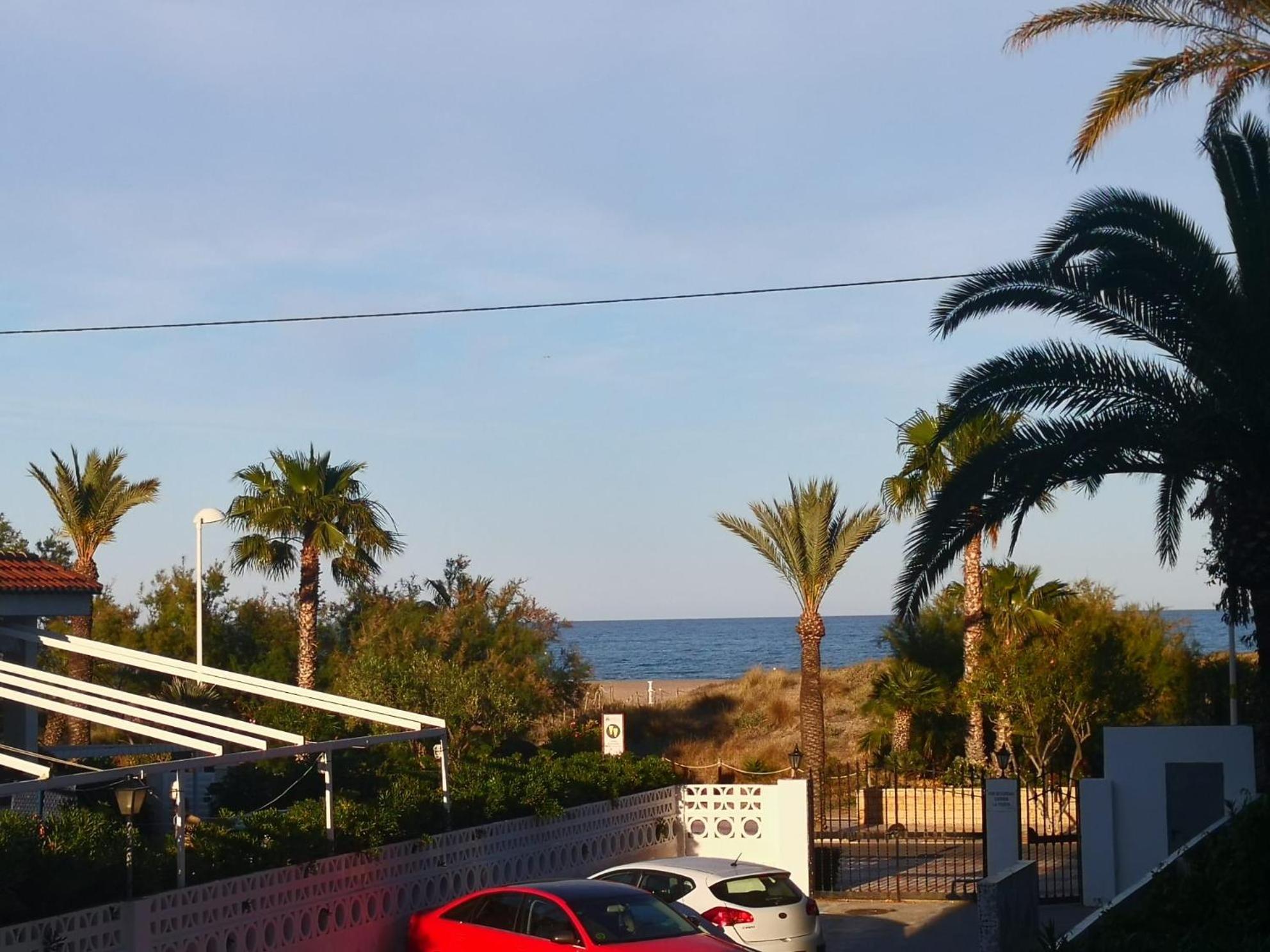 Sea View Apartment, First Line On The Beach, Remote Work Canet d'En Berenguer ภายนอก รูปภาพ