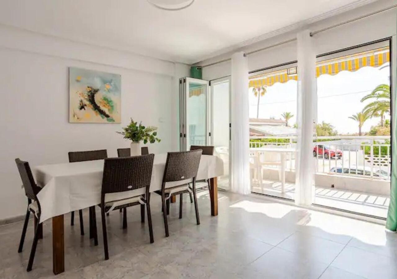 Sea View Apartment, First Line On The Beach, Remote Work Canet d'En Berenguer ภายนอก รูปภาพ